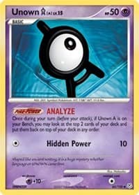 Unown [A] - Diamond and Pearl - Pokemon card