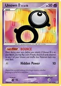 Unown [B] - Diamond and Pearl - Pokemon card