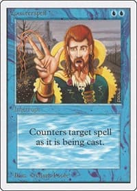 Counterspell - Unlimited Edition - Magic: The Gathering card