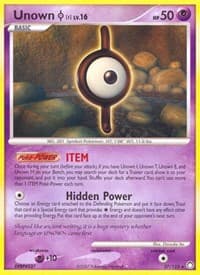Unown [I] - Mysterious Treasures - Pokemon card