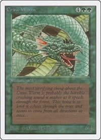 Craw Wurm - Unlimited Edition - Magic: The Gathering card