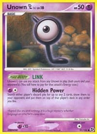 Unown [L] - Great Encounters - Pokemon card