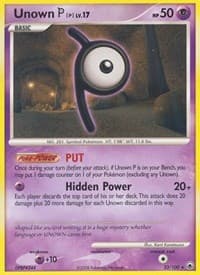 Unown [P] - Majestic Dawn - Pokemon card