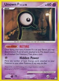 Unown (R) - Legends Awakened - Pokemon card