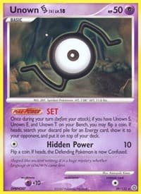 Unown [S] - Secret Wonders - Pokemon card
