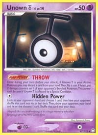 Unown [T] - Mysterious Treasures - Pokemon card