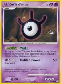 Unown (W) - Legends Awakened - Pokemon card