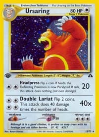 Ursaring (15) - Neo Discovery - Pokemon card