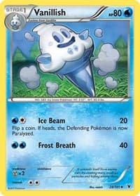 Vanillish - Noble Victories - Pokemon card