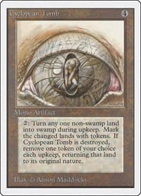 Cyclopean Tomb - Unlimited Edition - Magic: The Gathering card