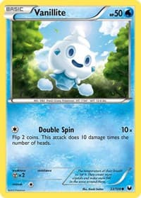 Vanillite - Dark Explorers - Pokemon card