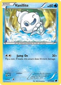 Vanillite - Plasma Freeze - Pokemon card