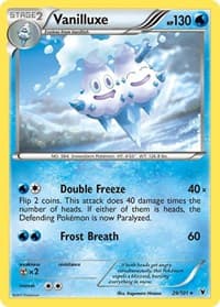 Vanilluxe - Noble Victories - Pokemon card
