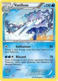 Vanilluxe - Plasma Storm - Pokemon card