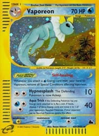 Vaporeon (H31) - Skyridge - Pokemon card