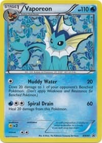 Vaporeon - BW89 - Black and White Promos - Pokemon card