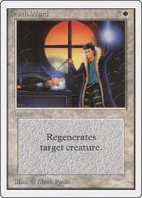 Death Ward - Unlimited Edition - Magic: The Gathering card
