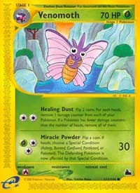 Venomoth - Skyridge - Pokemon card
