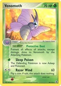 Venomoth - EX FireRed & LeafGreen - Pokemon card