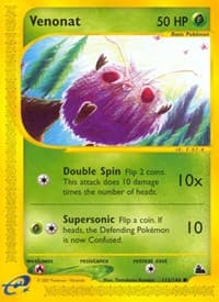 Venonat - Skyridge - Pokemon card