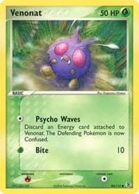 Venonat - EX FireRed & LeafGreen - Pokemon card