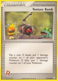 Venture Bomb - EX Team Rocket Returns - Pokemon card