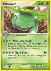 Venusaur - POP Series 2 - Pokemon card