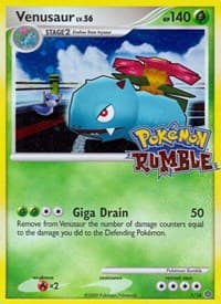 Venusaur - Rumble - Pokemon card