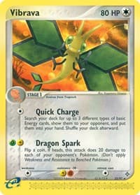 Vibrava - EX Dragon - Pokemon card