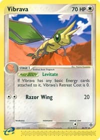 Vibrava - EX Dragon - Pokemon card