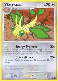 Vibrava - Rising Rivals - Pokemon card