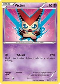 Victini (43) - Noble Victories - Pokemon card