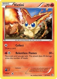 Victini - Boundaries Crossed - Pokemon card