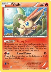 Victini - Legendary Treasures - Pokemon card