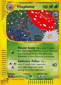 Vileplume (H31) - Aquapolis - Pokemon card