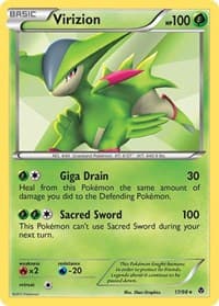 Virizion - Emerging Powers - Pokemon card