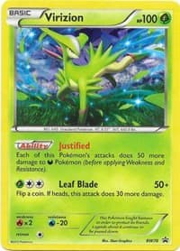 Virizion - BW70 - Black and White Promos - Pokemon card