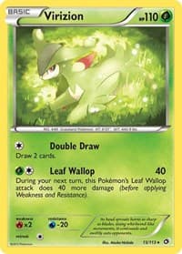 Virizion - Legendary Treasures - Pokemon card