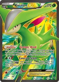 Virizion EX (Full Art) - Plasma Blast - Pokemon card