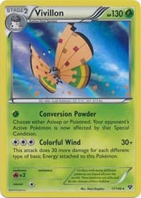 Vivillon (High Plains [Orange]) - XY Base Set - Pokemon card