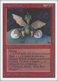 Dragon Whelp - Unlimited Edition - Magic: The Gathering card