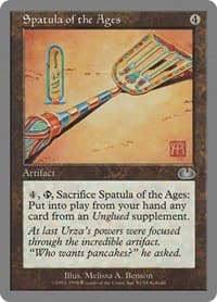 Spatula of the Ages - Unglued - Magic: The Gathering card