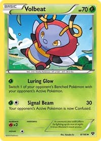 Volbeat - XY Base Set - Pokemon card