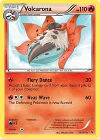 Volcarona - Noble Victories - Pokemon card