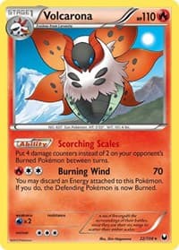 Volcarona - Dark Explorers - Pokemon card