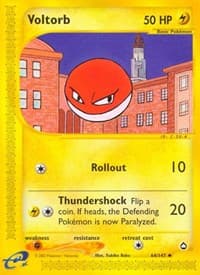 Voltorb (64) - Aquapolis - Pokemon card