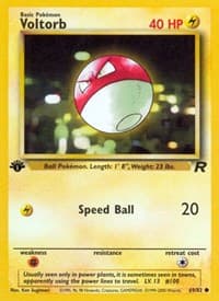 Voltorb - Team Rocket - Pokemon card