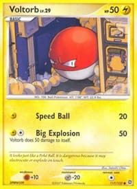 Voltorb - Secret Wonders - Pokemon card