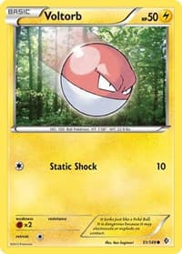 Voltorb - Boundaries Crossed - Pokemon card