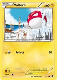 Voltorb - Plasma Freeze - Pokemon card